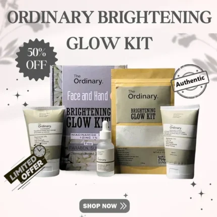The ordinary brightening glow kit 4 in 1